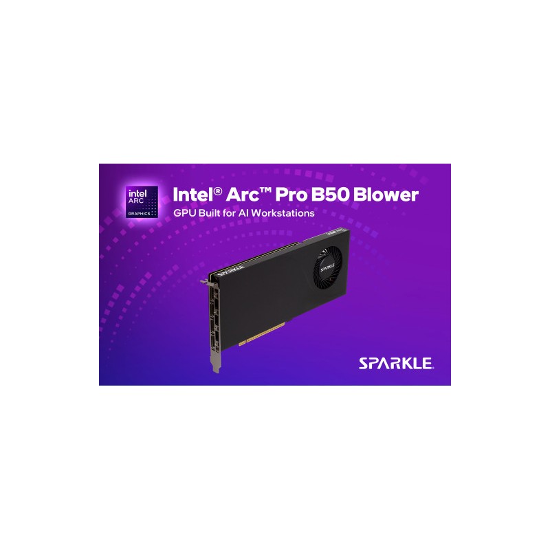Grafična kartica Intel ARC B50 Pro Blower, 16GB