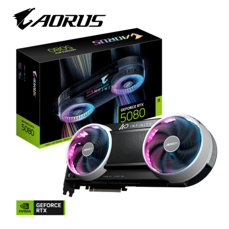Grafična kartica Gigabyte AORUS GeForce RTX 5080 INFINITY, 16GB