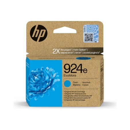 Črnilo HP 924e EvoMore, cyan