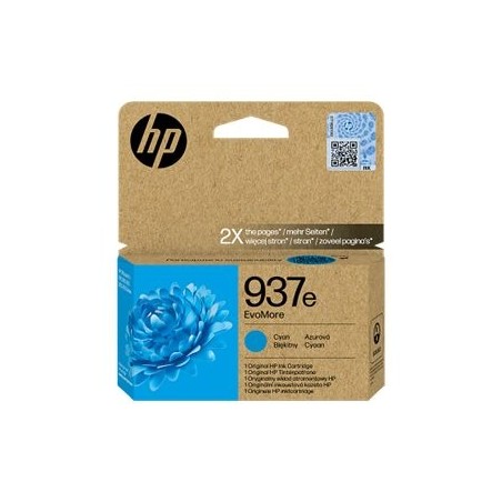 Črnilo HP 937e EvoMore, cyan