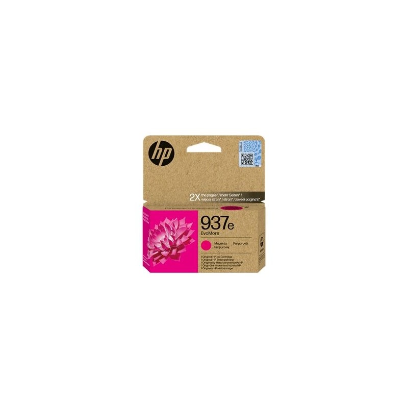 Črnilo HP 937e EvoMore, magenta
