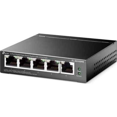 Stikalo (switch) TP-Link TL-SG105PE, 5-port, PoE+
