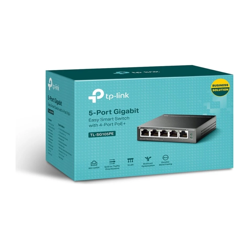 Stikalo (switch) TP-Link TL-SG105PE, 5-port, PoE+
