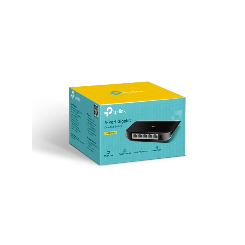 Stikalo (switch) TP-Link SG1005D, 5-port