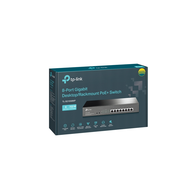 Stikalo (switch) TP-Link TL-SG1008MP, 8-port, PoE+