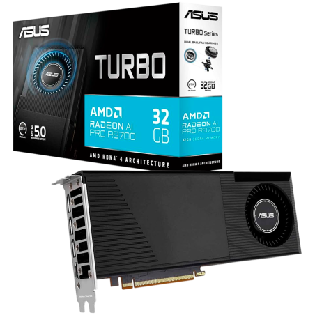 Grafična kartica ASUS AMD Radeon Turbo AI PRO R9700 32GB GDDR6