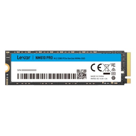 SSD disk 1TB M.2 NVMe, Lexar NM610 Pro (LNM610P001T-RNNNG)