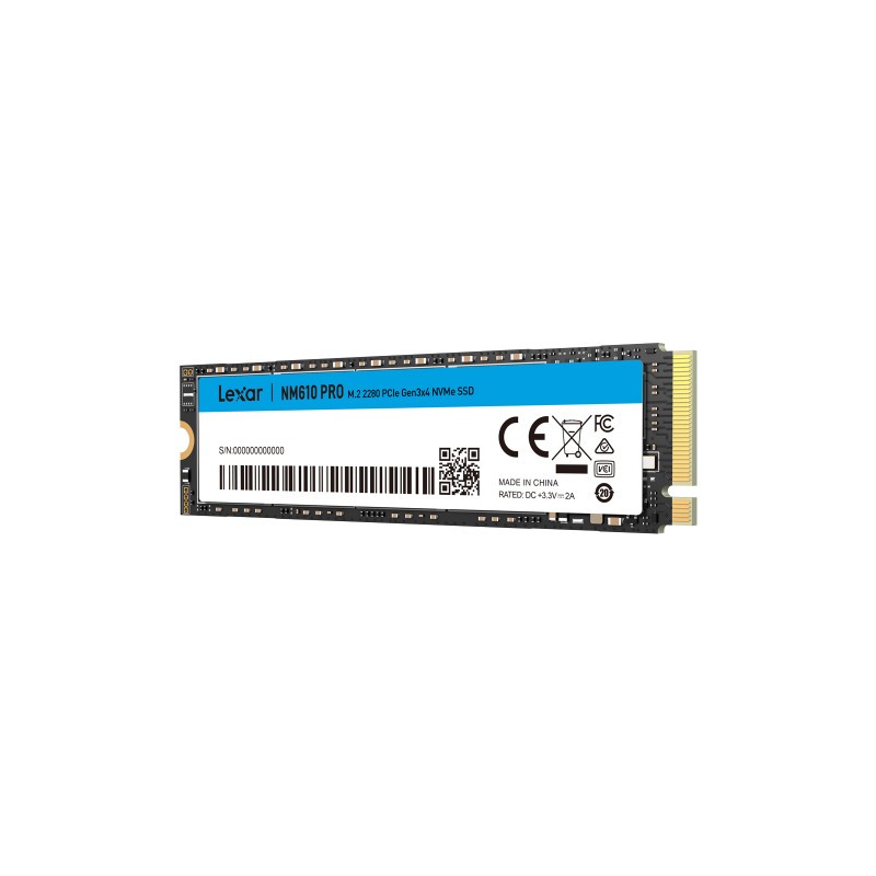 SSD disk 2TB M.2 NVMe, Lexar NM610 Pro (LNM610P002T-RNNNG)
