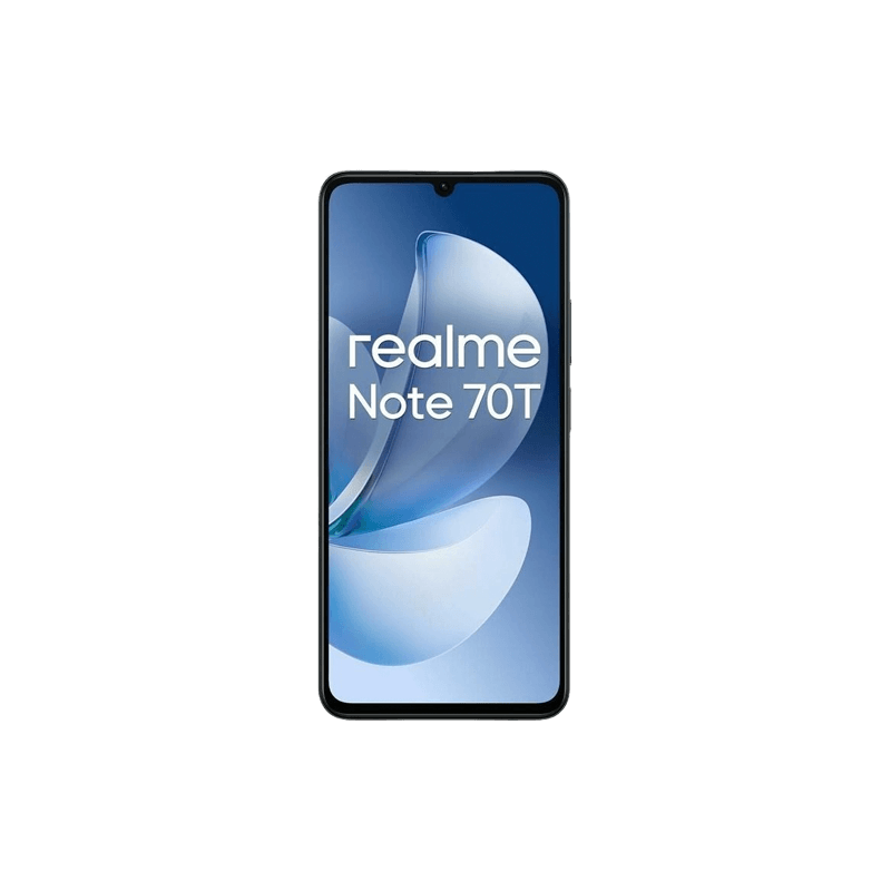 Pametni telefon Realme Note 70T, 128GB, črn