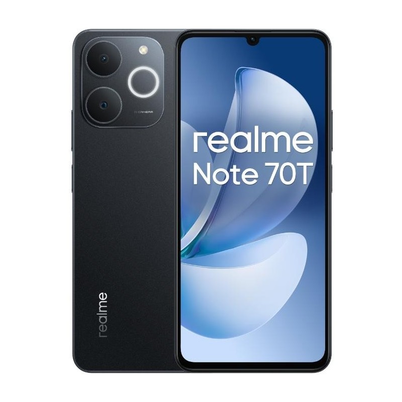 Pametni telefon Realme Note 70T, 128GB, črn
