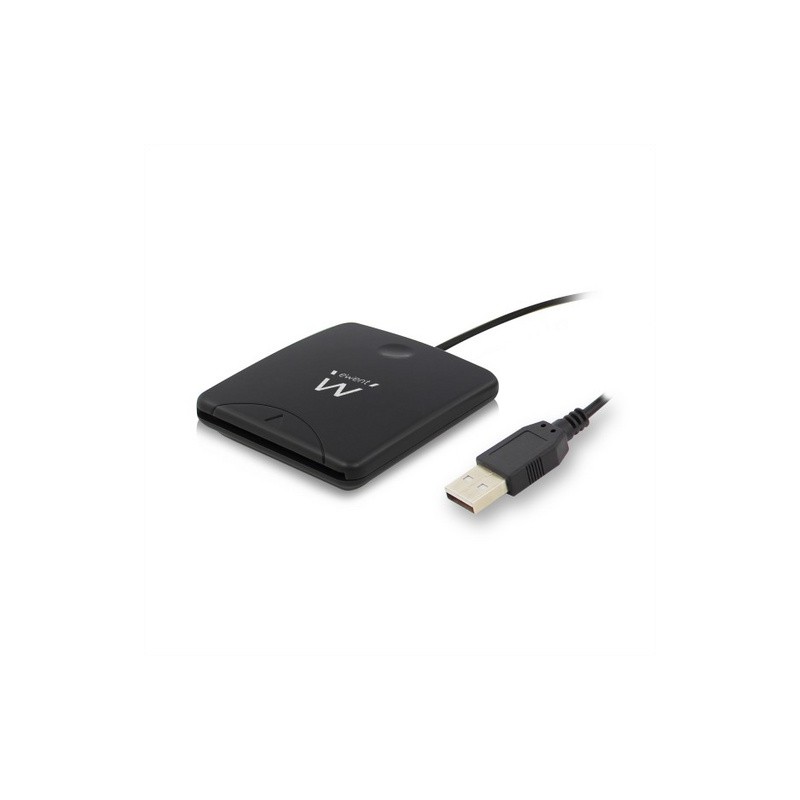 Čitalec pametnih kartic USB 2.0, črn, Ewent