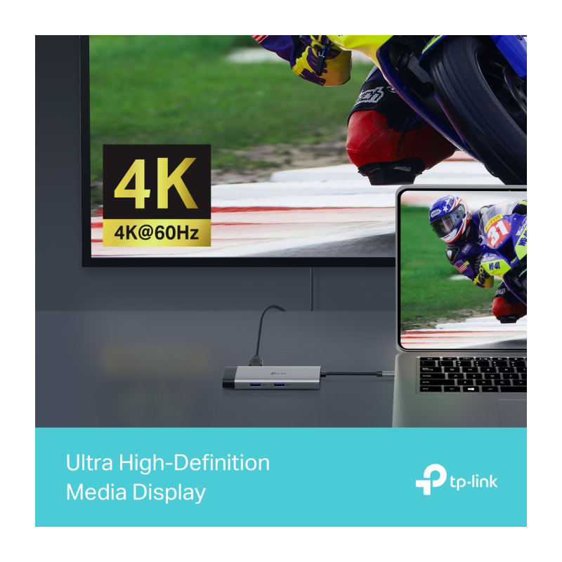 Priklopna postaja TP-LINK UH6120C 6-v-1 USB-C