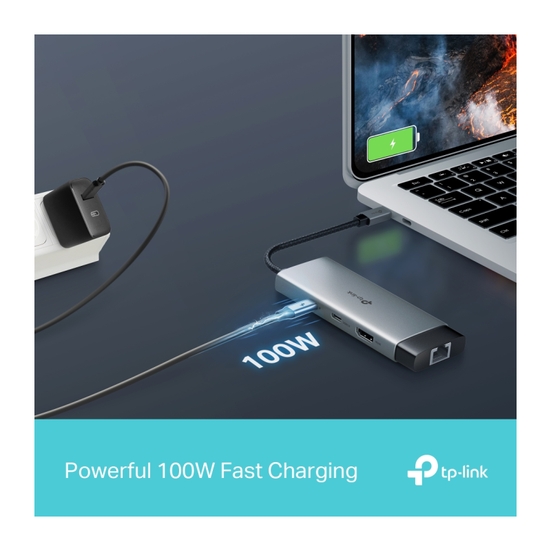 Priklopna postaja TP-LINK UH6120C 6-v-1 USB-C