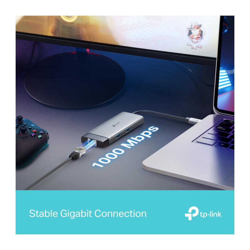 Priklopna postaja TP-LINK UH6120C 6-v-1 USB-C