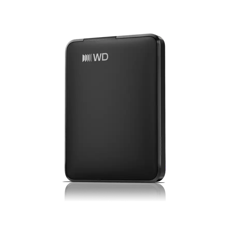 Zunanji disk 2TB WD Elements, USB-C, črn