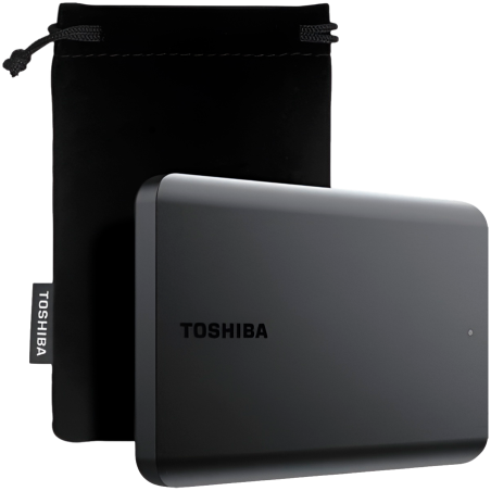 Zunanji disk 2.5 4TB Toshiba Canvio Basics Excl, USB 3.2, črn