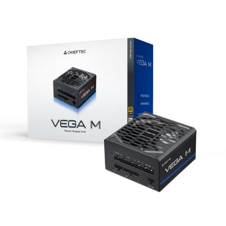 Napajalnik Chieftec VEGA M, 750W, 80 Plus Gold, modularni, črn
