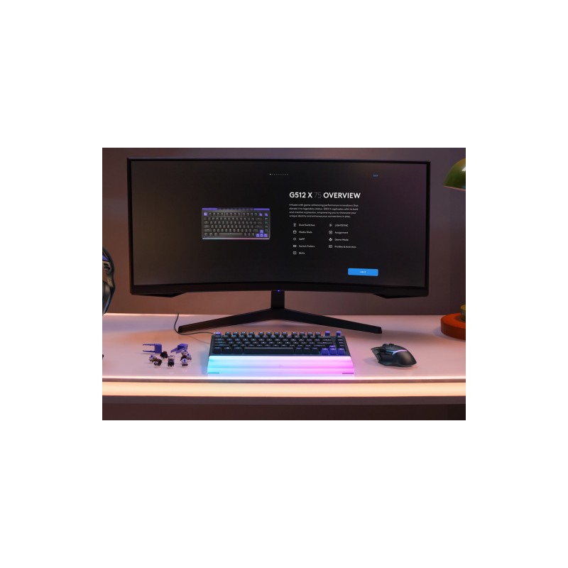 Tipkovnica Logitech G512 X 75, SLO g., črna