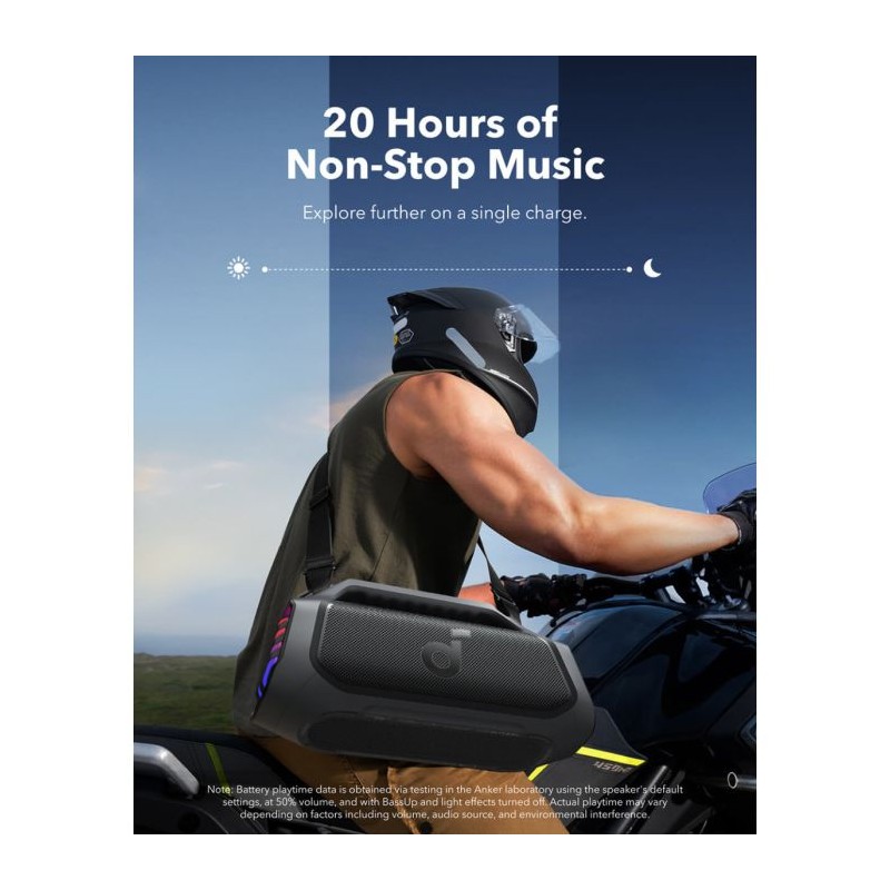 Zvočniki Anker SoundCore Boom 2 Plus, črn