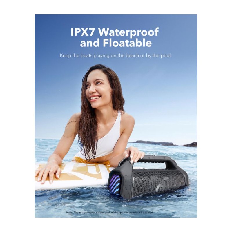 Zvočniki Anker SoundCore Boom 2 Plus, črn