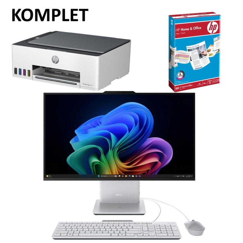 Računalnik AIO Lenovo IdeaCentre 27 U5-325, 16GB, 512GB + HP Smart Tank 580