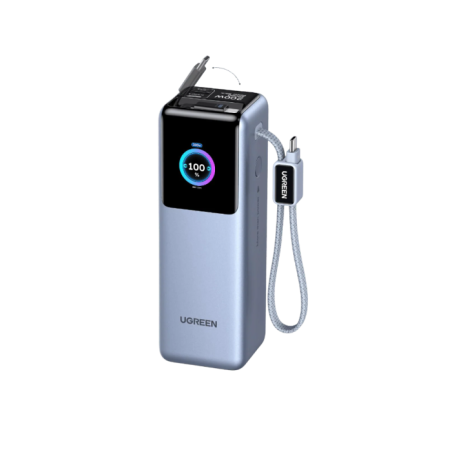 Prenosna polnilna baterija Ugreen 25.000mAh, 200W s pametnim digitalnim zaslonom