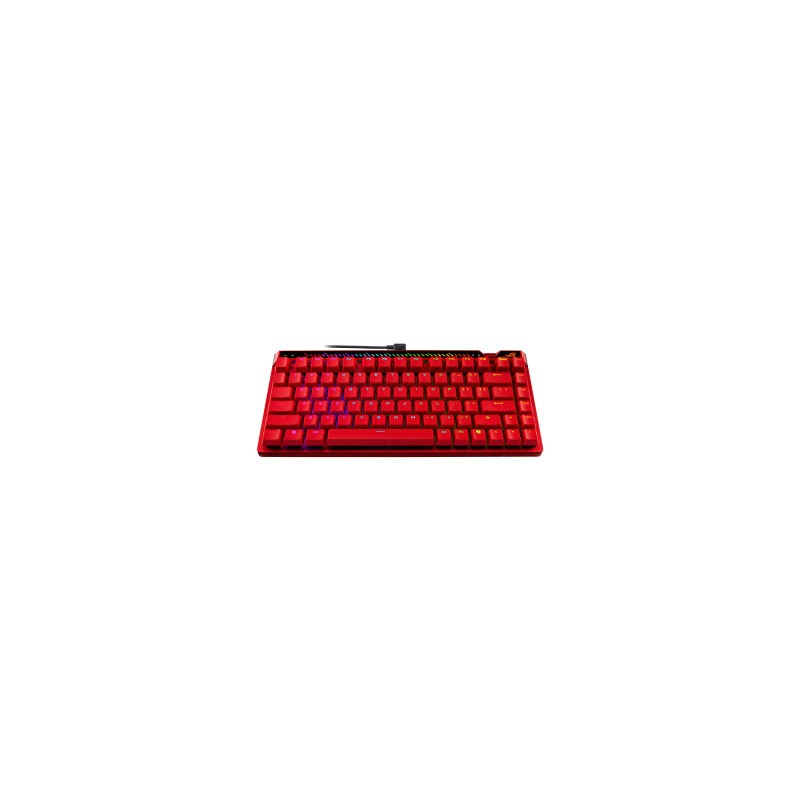 Tipkovnica ASUS ROG Falchion Ace 75HE, ROG HFX V2 Mag Analog, RGB, US, rdeča