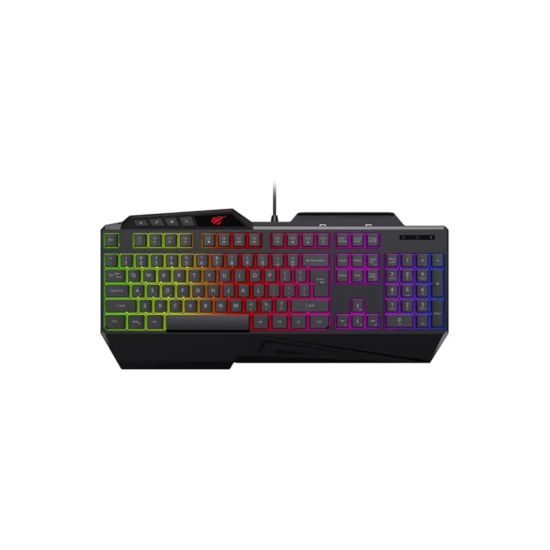Tipkovnica HAVIT Gamenote HV-KB488L, SLO, črna