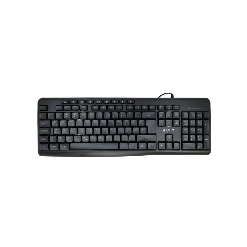 Tipkovnica HAVIT HV-KB2008, SLO, črna
