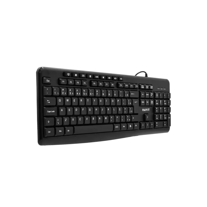 Tipkovnica HAVIT HV-KB2008, SLO, črna