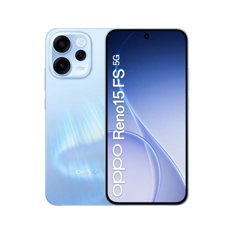 Pametni telefon OPPO Reno15 FS 5G, 512GB, svetlo moder