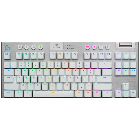 Tipkovnica Logitech G915 X LIGHTSPEED, US, bela