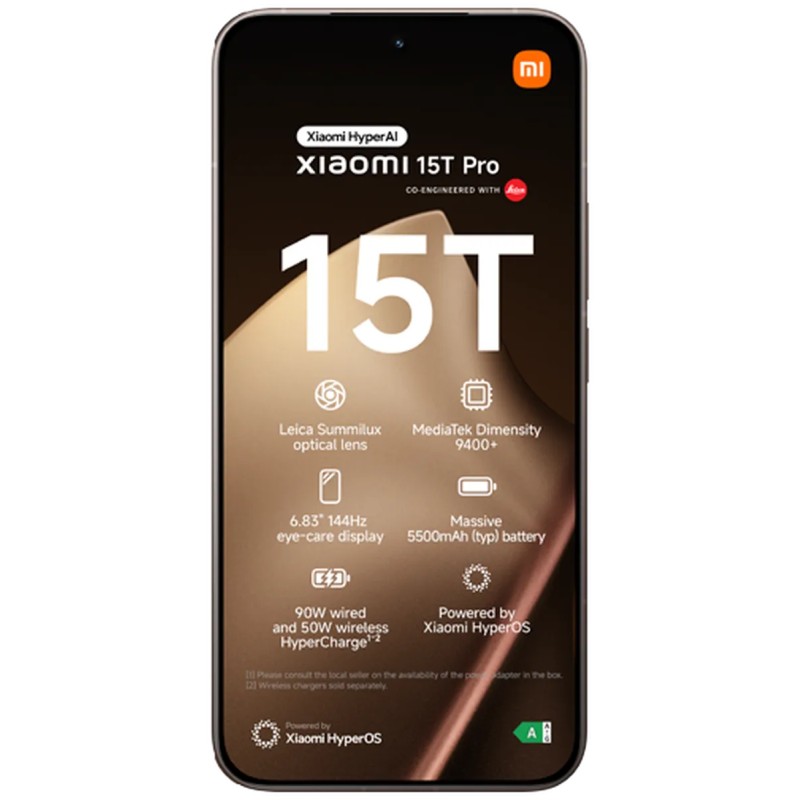Pametni telefon Xiaomi 15T Pro, 256GB, zlat