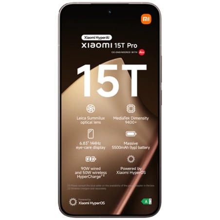 Pametni telefon Xiaomi 15T Pro, 256GB, zlat