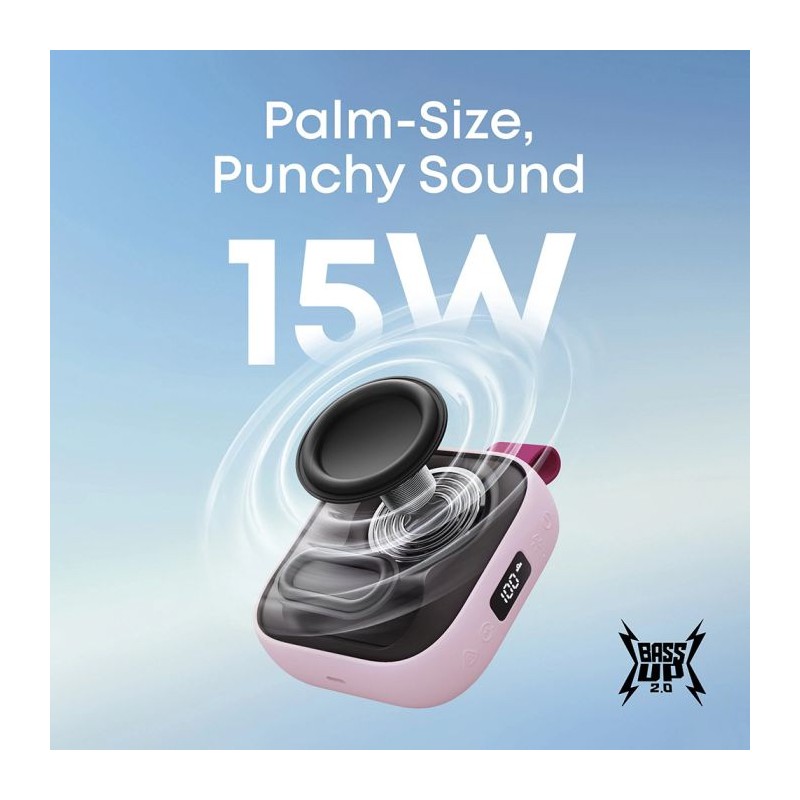 Prenosni zvočnik Anker Soundcore Boom Go 3i, roza