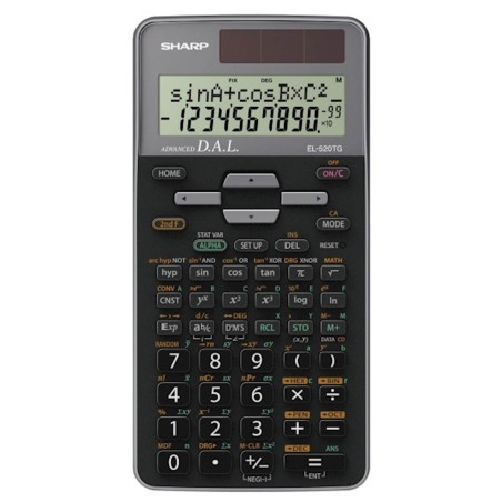 Tehnični kalkulator SHARP  EL520TGGY, 400F, 2V