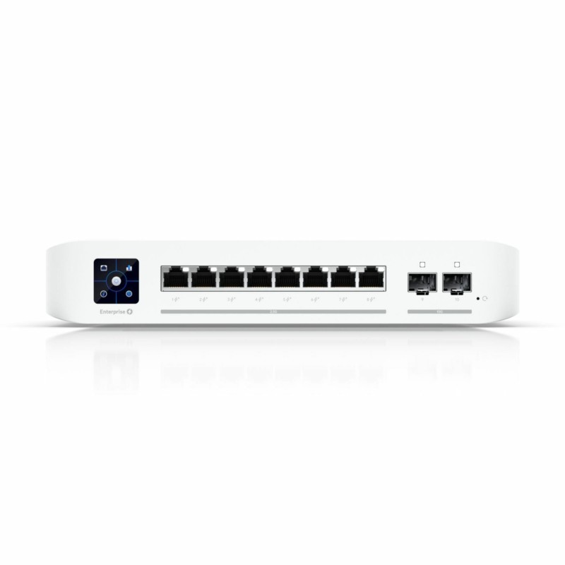 Stikalo (switch) Ubiquiti USW-Enterprise-8-PoE, 10-port, PoE