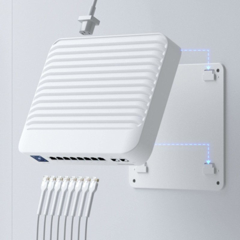 Stikalo (switch) Ubiquiti USW-Enterprise-8-PoE, 10-port, PoE