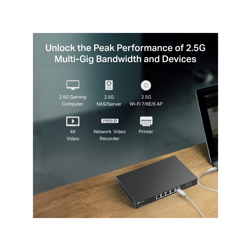Stikalo (switch) TP-Link SG105-M2 V1, 5-port