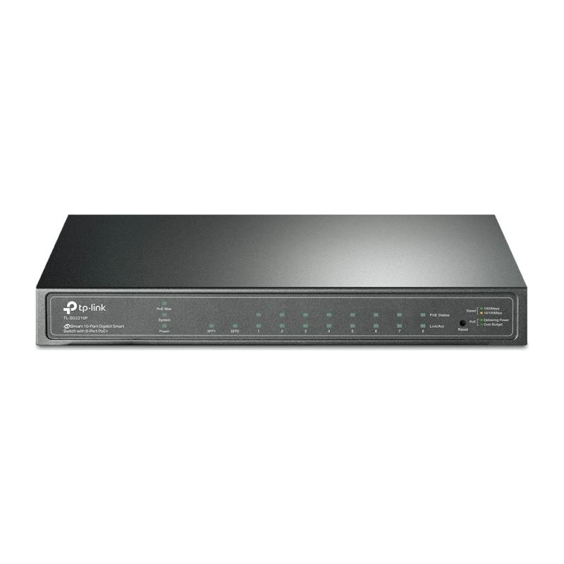 Stikalo (switch) TP-Link Omada SG2210P, 8-port, PoE+, SFP