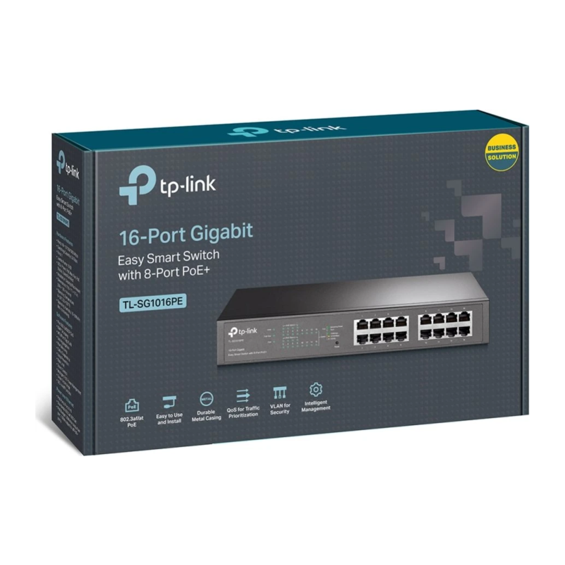 Stikalo (switch) TP-Link TL-SG1016PE, 16 port, PoE+