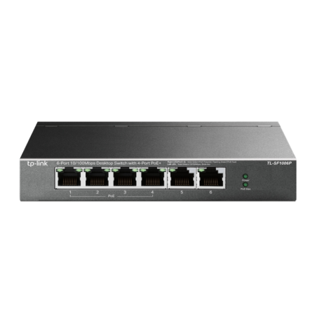 Stikalo (switch) TP-Link TL-SF1006P, 6-port, PoE+