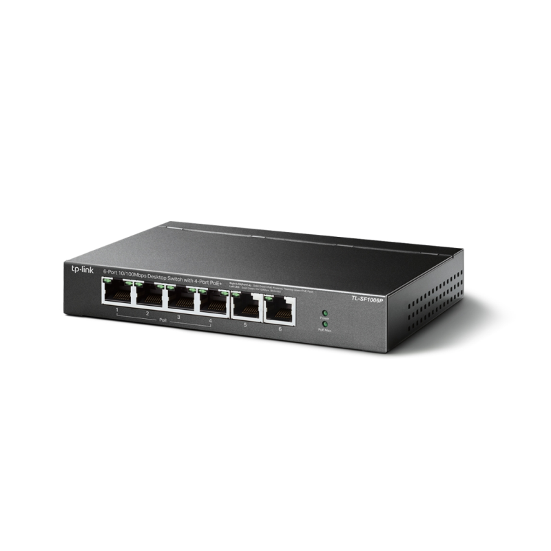 Stikalo (switch) TP-Link TL-SF1006P, 6-port, PoE+