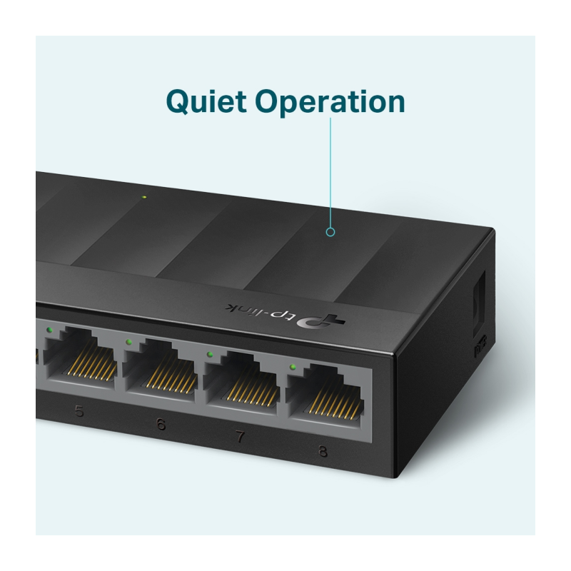 Stikalo (switch) TP-Link LS1008G, 8-port