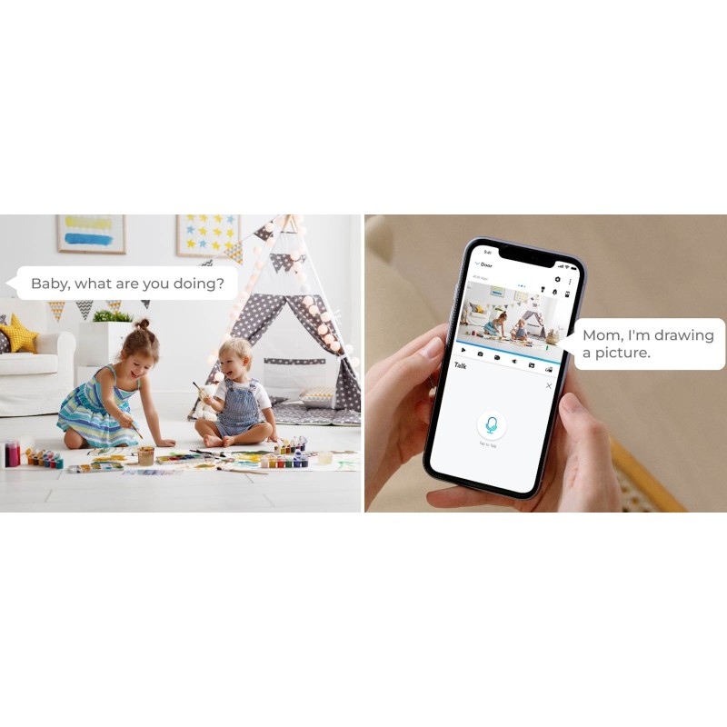 IP Kamera Reolink E serija E331, bela