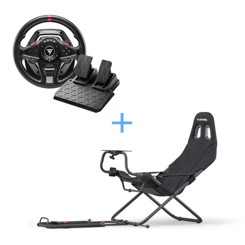Volan THRUSTMASTER T128-P + igralni stol PLAYSEAT CHALLENGE