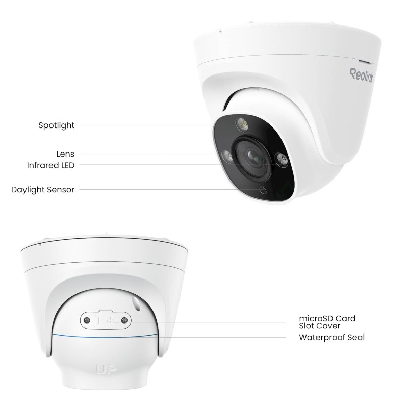 IP kamera Reolink SMB RP-PCT8M 8MP, 4K, IR 30m, POE, Ai zaznavanje