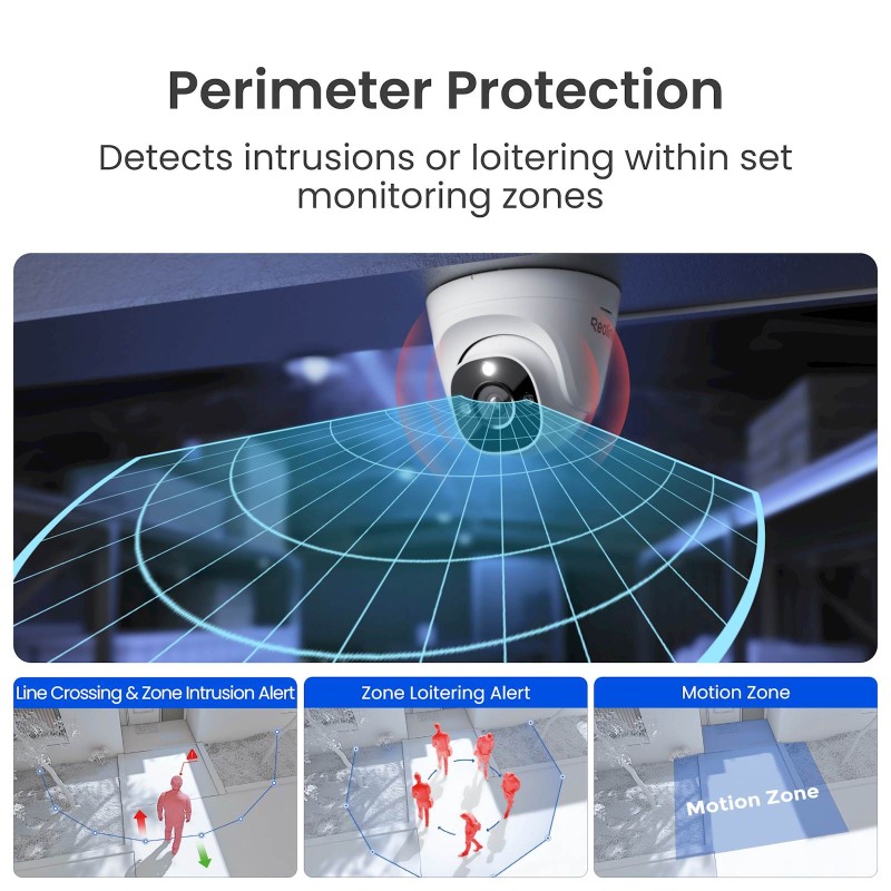 IP kamera Reolink SMB RP-PCT8M 8MP, 4K, IR 30m, POE, Ai zaznavanje