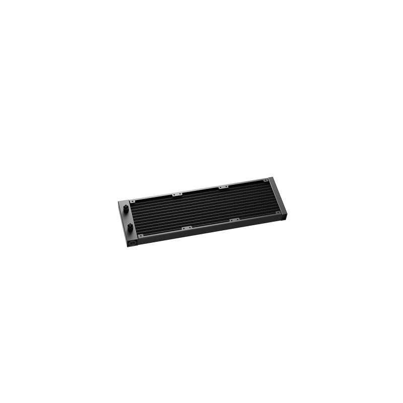 Vodno hlajenje DeepCool LT360 VISION, 360mm, LCD, ARGB, črn
