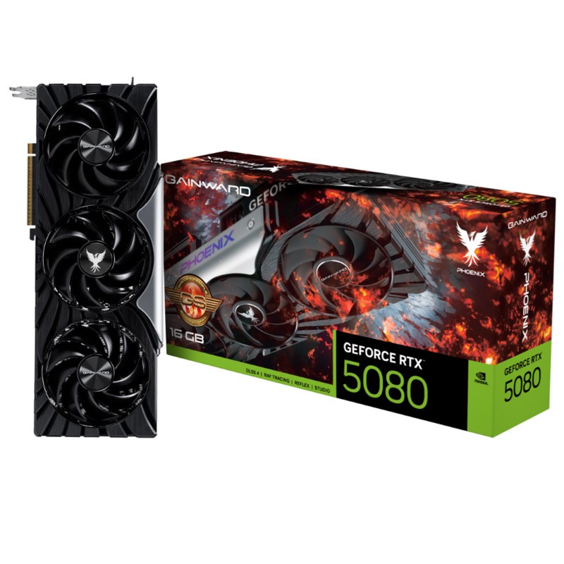 Grafična kartica Gainward Ghost GeForce RTX 5080 Phoenix GS V1, 16GB